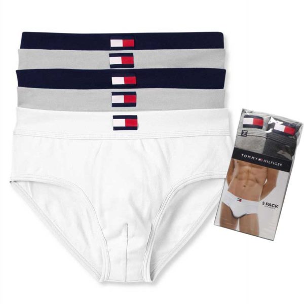 Set 5 perechi chiloti barbati Tommy Hilfiger hip brief