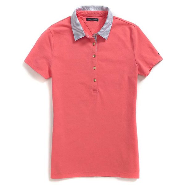 Bluza polo Tommy Hilfiger roz