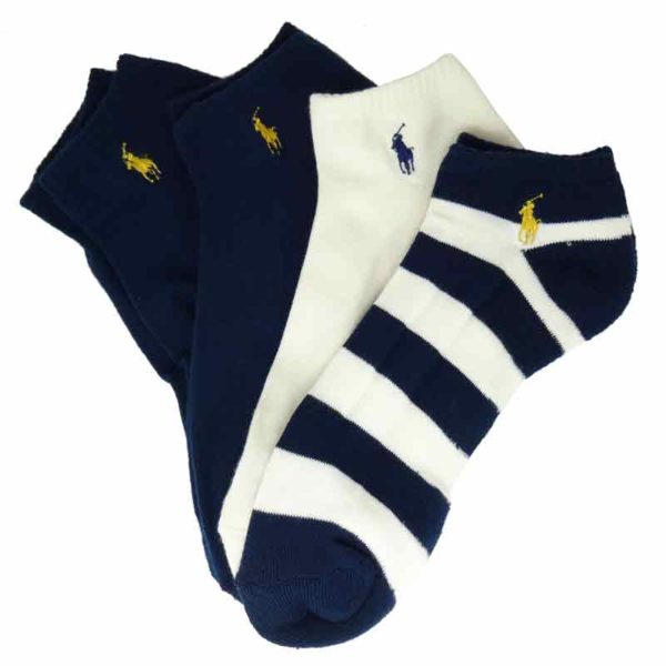 Set 4 perechi sosete sport Polo Ralph Lauren - detaliu