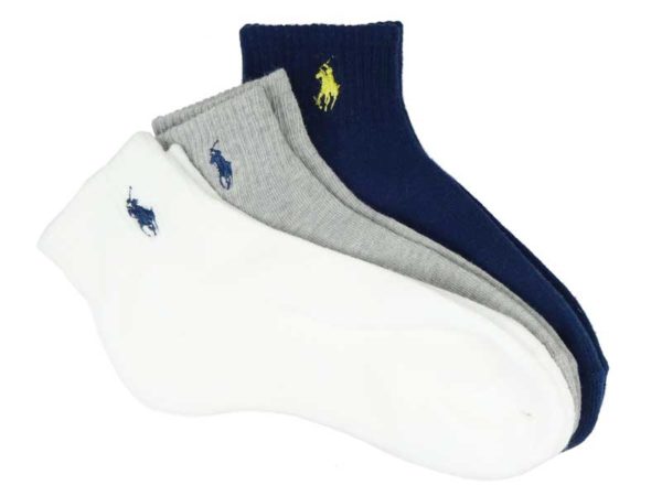 Set 3 perechi sosete sport Polo Ralph Lauren - detaliu