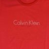 T-shirt dama Calvin Klein New York coral - detaliu