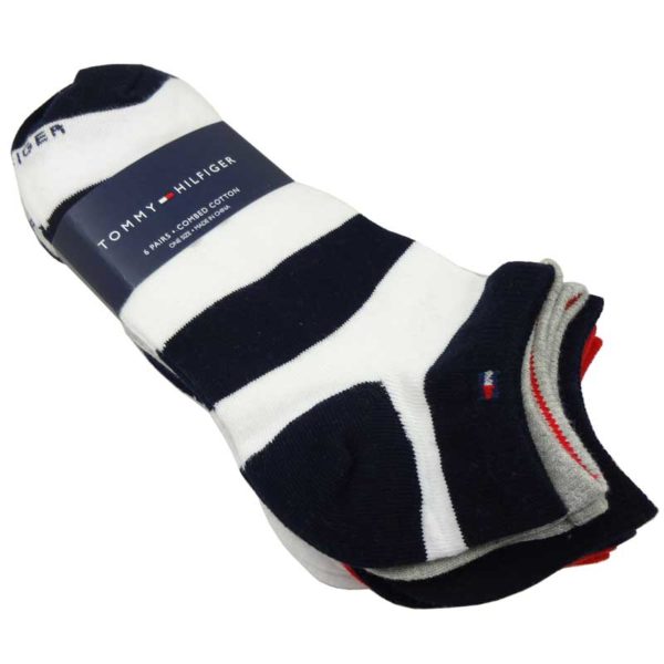 Set 6 perechi sosete sport Tommy Hilfiger pentru femei