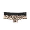 Chiloti dantela Victoria's Secret Geo Cheekster Pink- leopard print