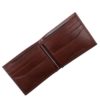 Portofel barbati Tommy Hilfiger Billfold Wallet piele naturala maro - interior