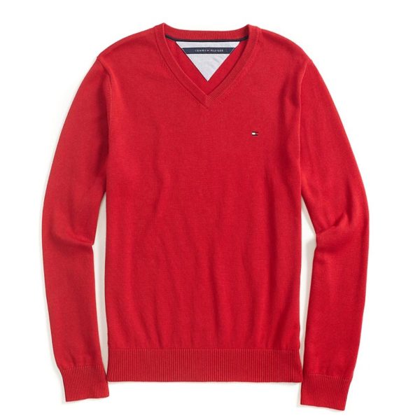 Pulover barbatesc Tommy Hilfiger Jester Red