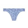 Chiloti dantela Victoria's Secret Seamless Thong Panty opal blue